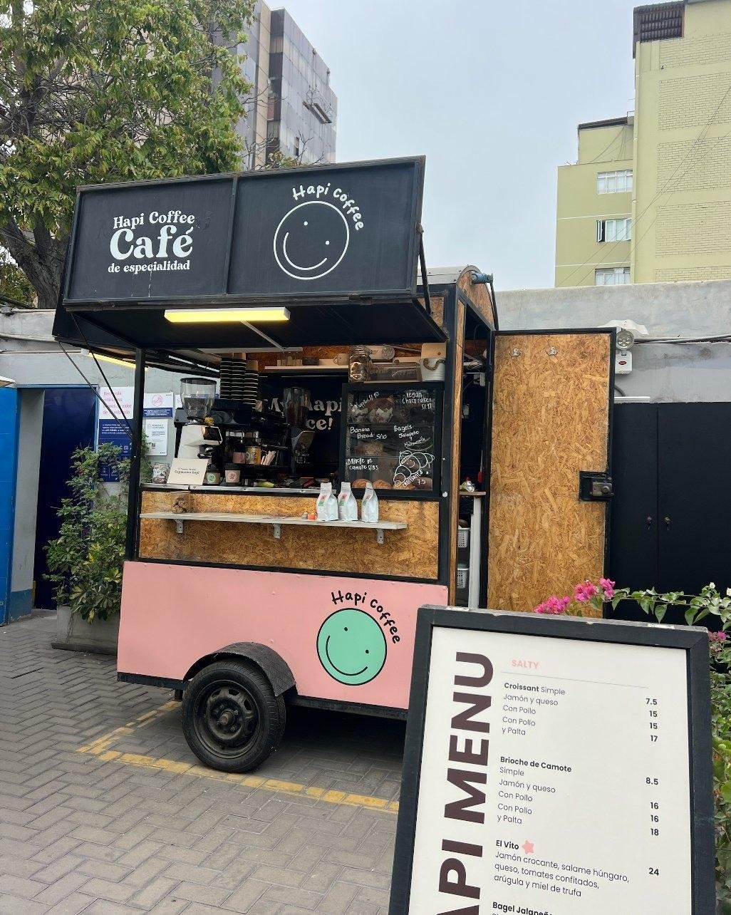 Local fijo Hapi Coffee en Apparka, Miraflores
